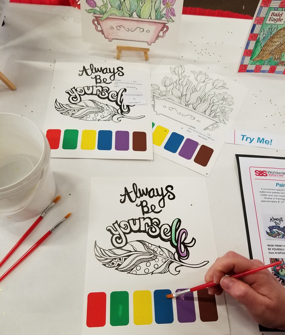 paint palette craft