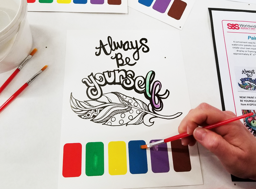 paint palette inspirational
