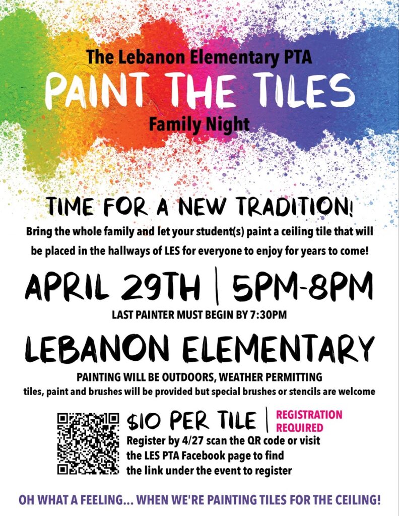 paint the tiles flyer