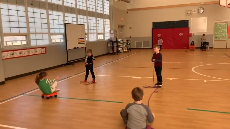 Force and Action Stations – Grades K-2 PE Activity