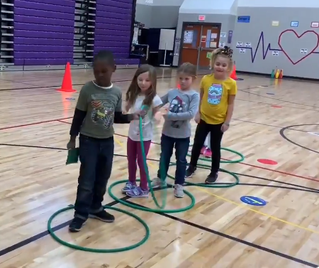 PE Activities For K-2 Teamwork and Cooperation Unit