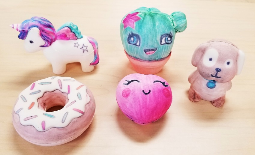 Color-Me Squishy Stress Toys Craft Activity