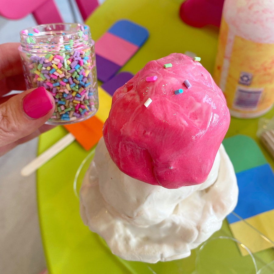 Clay ice cream