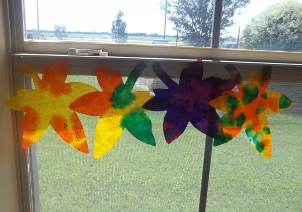 diffusing leaves
