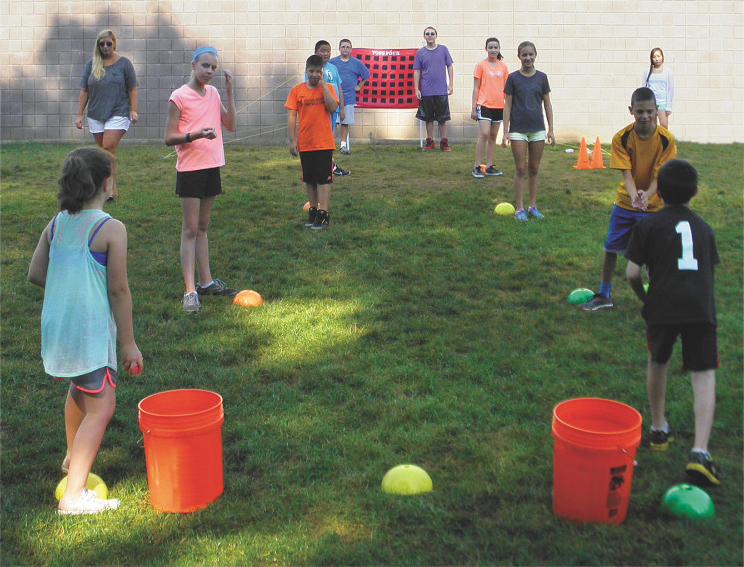toss four active play