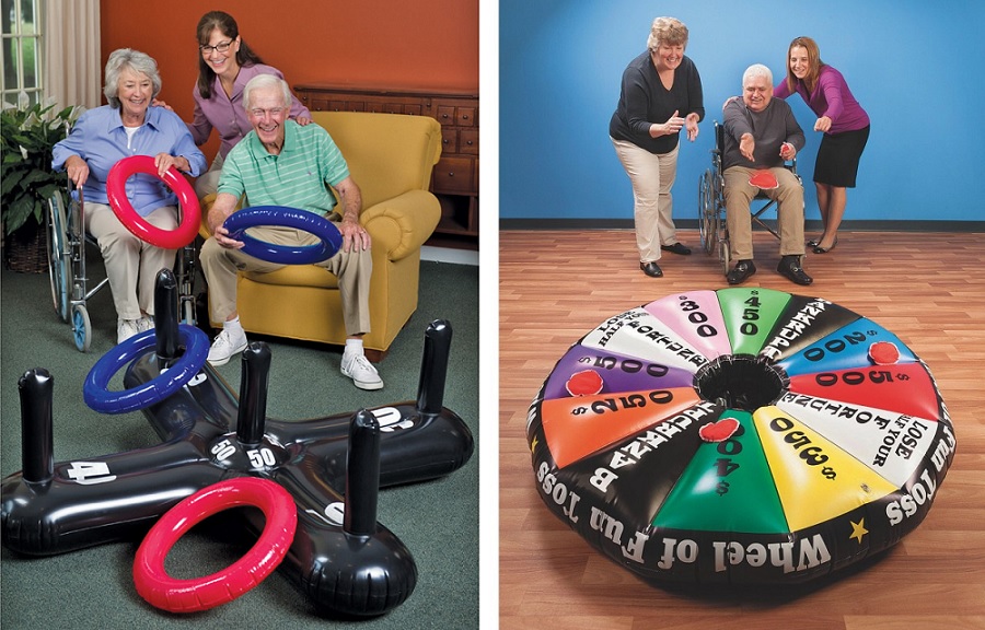 toss games seniors