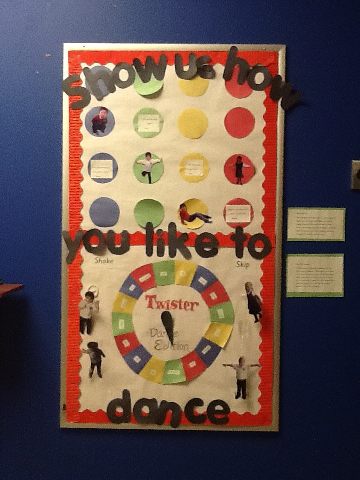 twister dance board PE