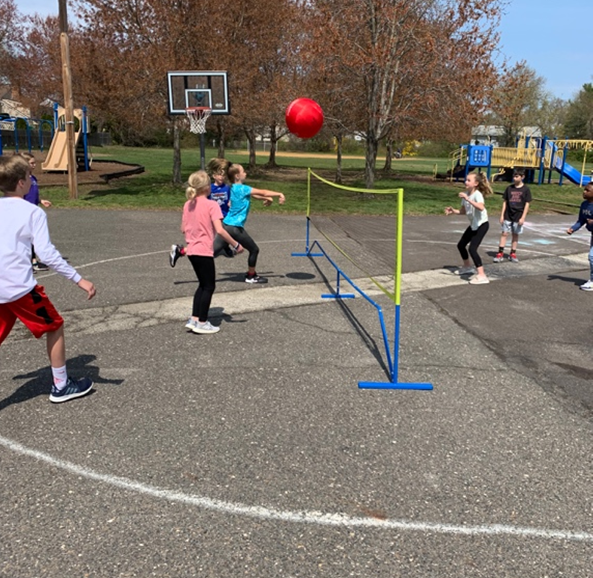 Volleyball Skill Building Activity for PE