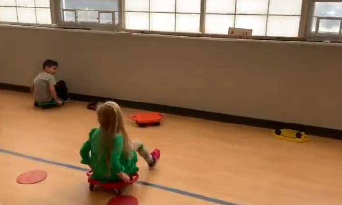 wall push pe activity