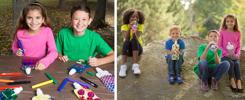 water bottles craft
