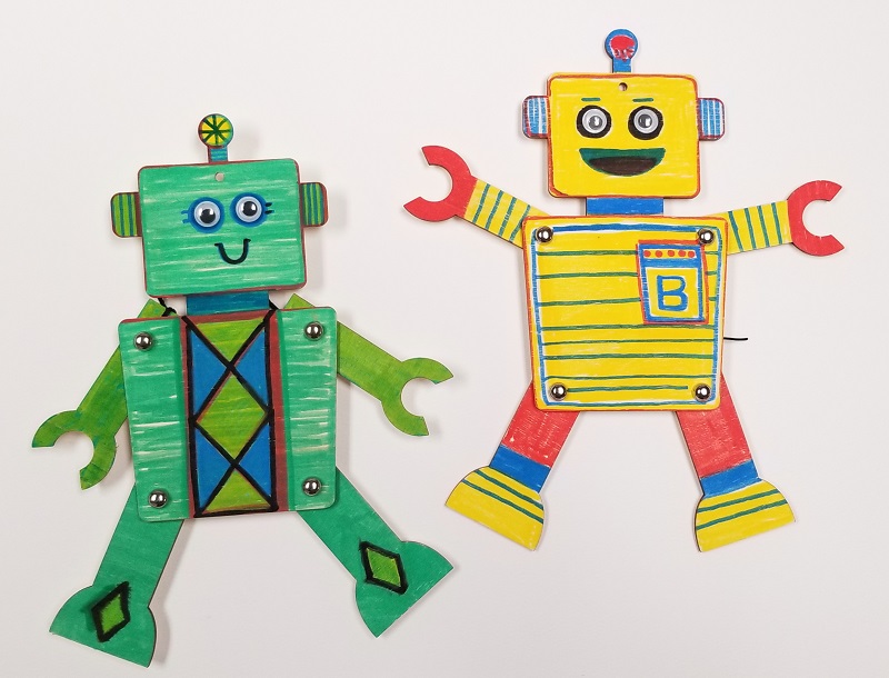 youth program robot activity