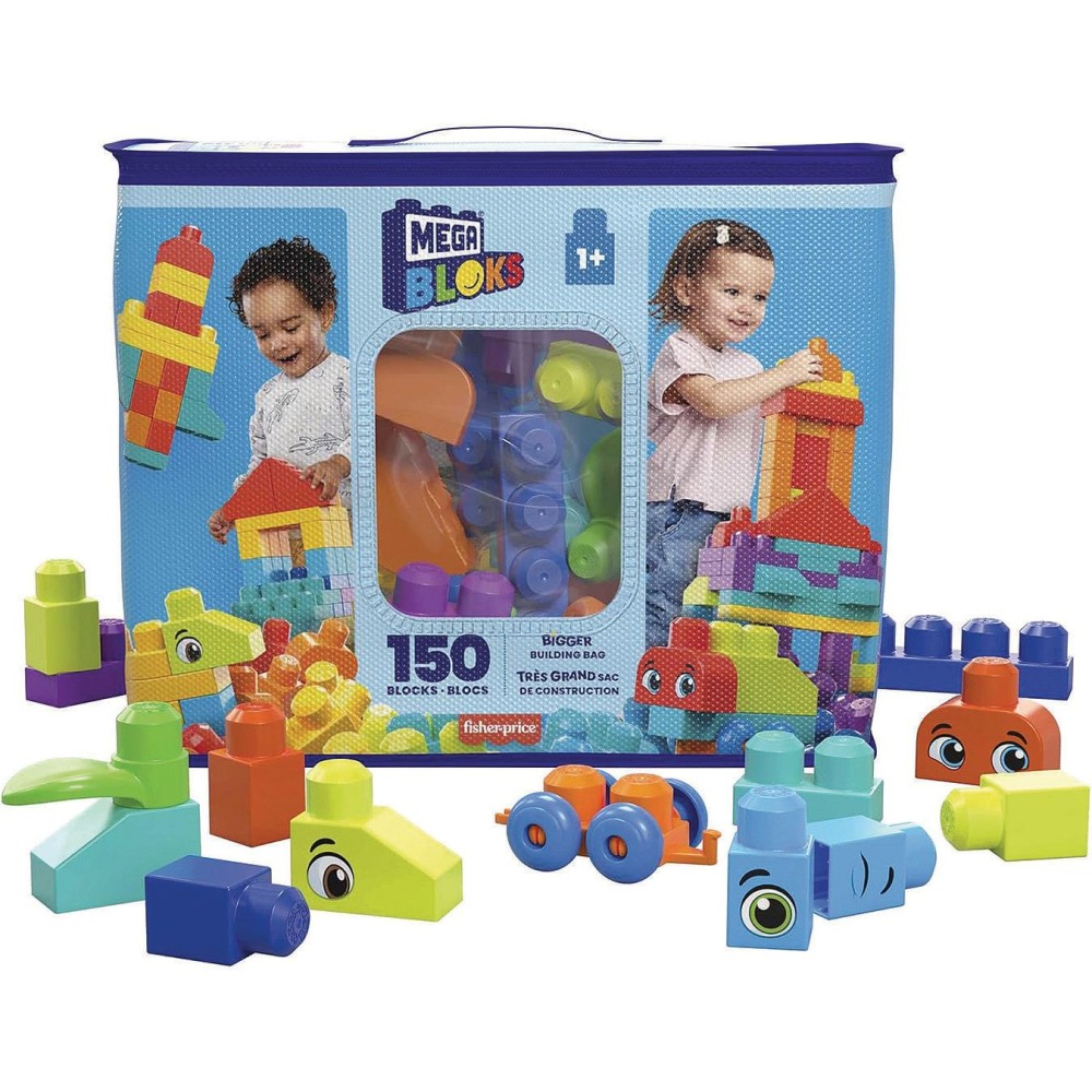 Mega Bloks Bigger Building Bag Pack of 150