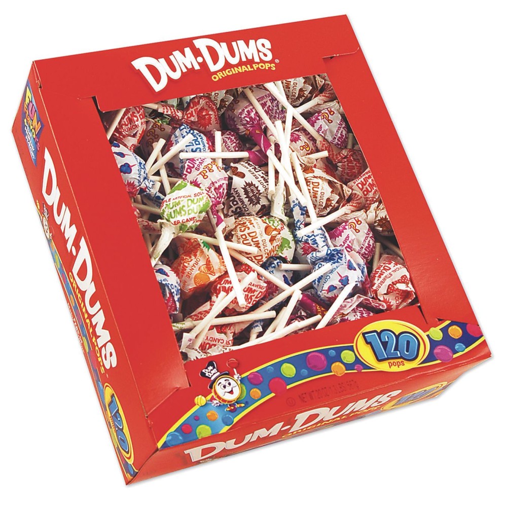 DumDums Original Pops Box of 120