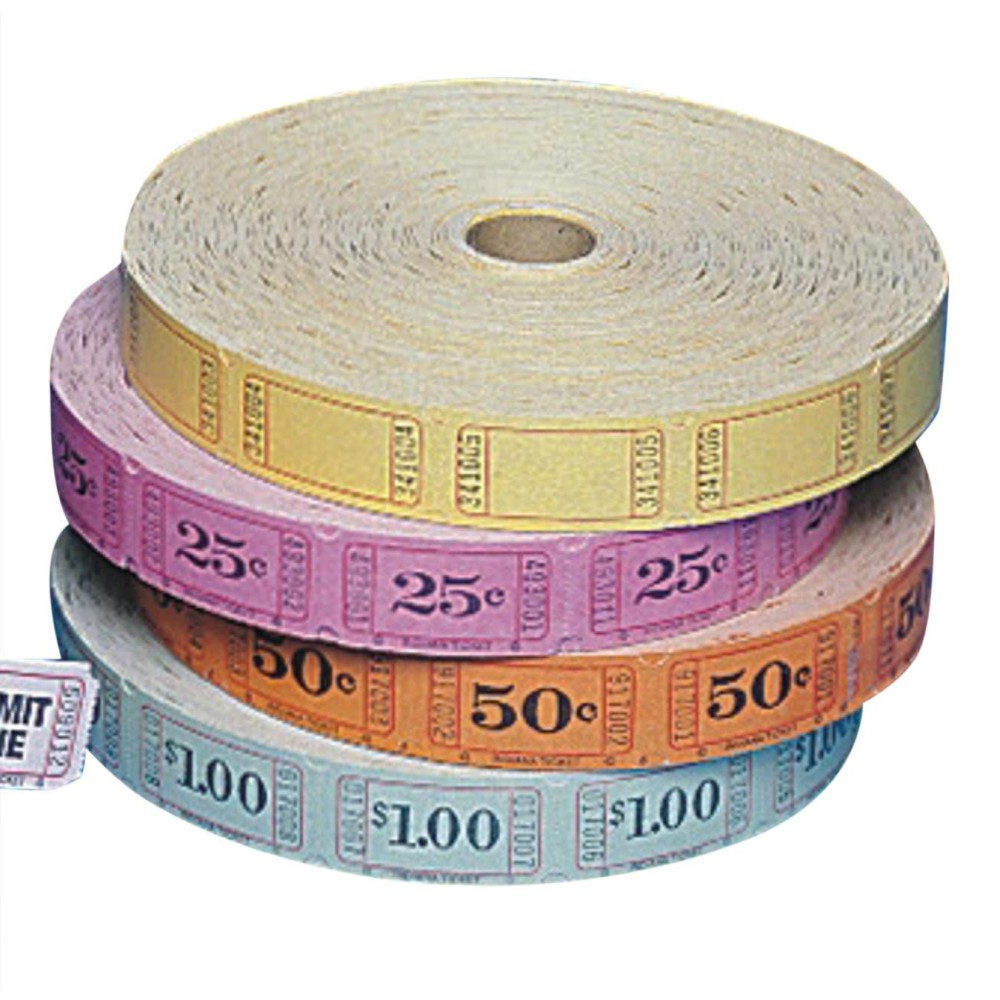 Single Roll Tickets  50 Cents