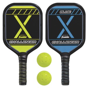 Franklin® Pickleball-X® Performance Aluminum Paddle and Ball Set